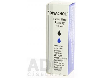 Rowachol kvapky 10 ml