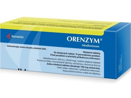 Orenzym tablety 50 x 36,6 mg