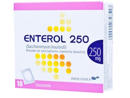 Enterol 250 mg prášok na perorálnu suspenziu 10 ks