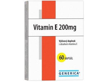 Generica Vitamin E 200 mg 60 kapsúl