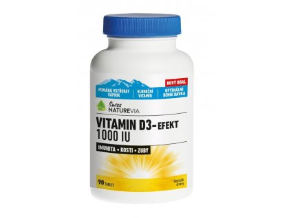 Naturevia Vitamin D3 1000IU 90 tabliet