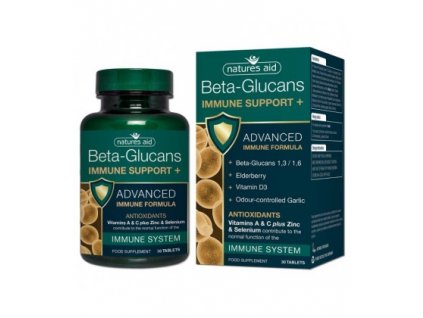 Natures Aid Beta-Glucans Immune support + 30 tabliet