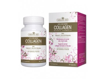 Natures Aid Collagen Beauty Formula 90cps