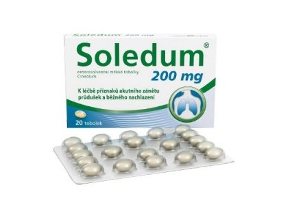 Soledum kapsuly 20 x 200 mg
