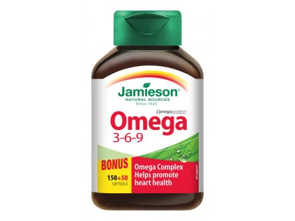 Jamieson Omega 3-6-9 1200 mg 150+50 tabliet