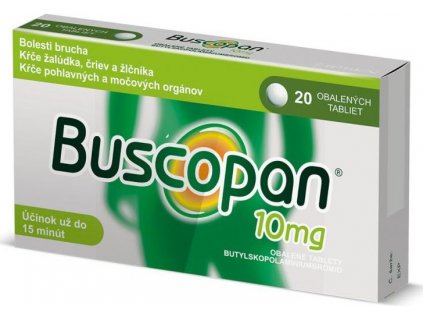 Buscopan 10 mg x 20 tabliet