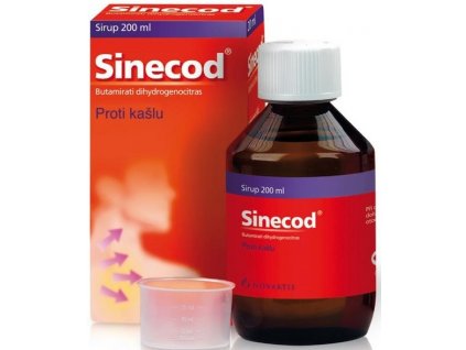 Sinecod sirup 200 ml/300 mg