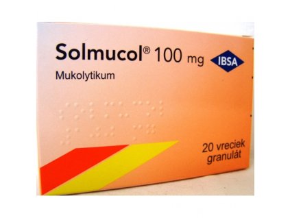 Solmucol vrecká 100 mg 20 ks