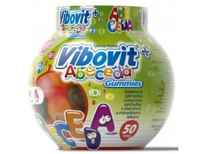 Vibovit Abeceda 50 ks želé