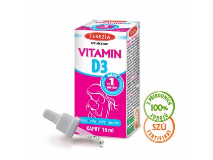 Terezia Company Baby Vitamín D3 400 IU 10 ml