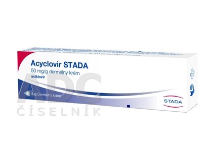 Acyclovir Stada krém 5 g
