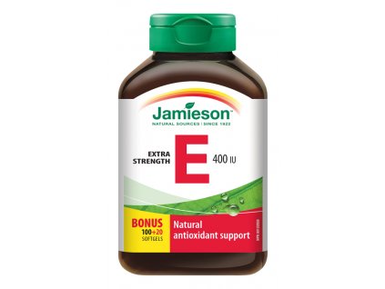 Jamieson Vitamín E 400 IU 120 tabliet