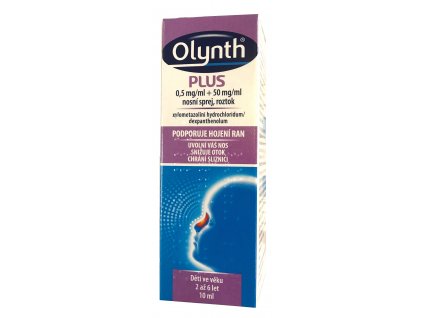 Olynth Plus 0.5 mg/50 mg/ml nosová roztoková aerodisperzia aer.nao.1x10ml