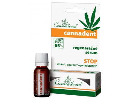 Cannaderm Cannadent sérum na afty a opary 5 ml