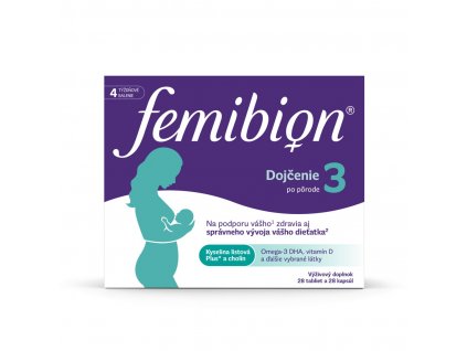 Femibion 3 dojčenie 28 tabliet + 28 kapsúl