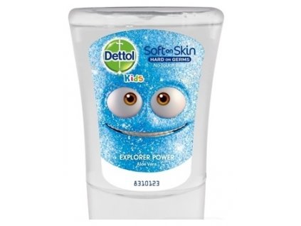 Dettol Kids Dobrodruh (Aloe Vera) náplň do bezdotykového dávkovača mydla 1x250 ml