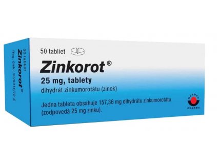 Zinkorot tablety 50 x 25 mg