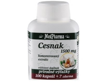 MedPharma Cesnak 1500 mg cps 100+7 zadarmo