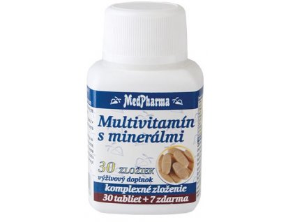 MedPharma Multivitamín s minerálmi 30 zložiek tbl 30+7 zadarmo