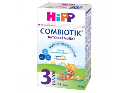 Hipp 3 Junior Combiotik mliečna výživa (od 1. roku) 500 g