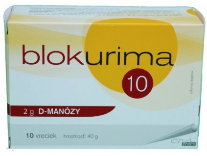 Blokurima 2 g D-Manózy vrecúška 10 ks