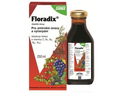 Floradix bylinný sirup 250 ml