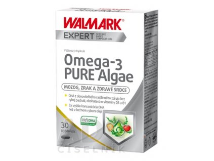 Walmark Omega 3 PURE Algae 30 ks kapsúl