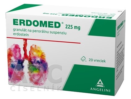 Erdomed 225 mg x 20 vrecúšok