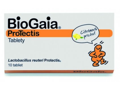 BioGaia ProTectis citrónová príchuť 10 tabliet