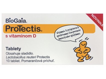 BioGaia Protectis s vitamínom D 10 tabliet