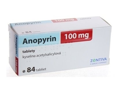 Anopyrin 100 mg 84 tabliet