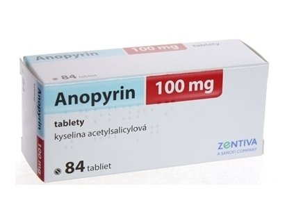 Anopyrin 100 mg 84 tabliet