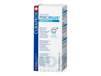 Curaprox Perio Plus Regenerate CHX 0,09 % ústna voda 200 ml