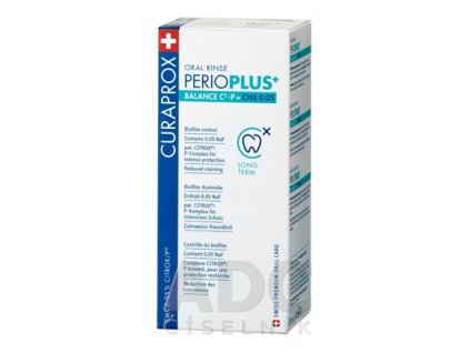 Curaprox Perio Plus Balance CHX 0,05 % ústna voda 200 ml