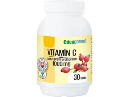 Edenpharma Vitamín C 1000 mg s postupným uvoľňovaním 30 tabliet