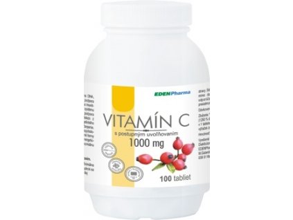 Edenpharma Vitamín C 1000 mg s postupným uvoľňovaním 100 tabliet