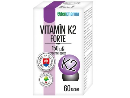 Edenpharma Vitamín K2 Forte 60 tabliet