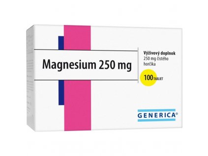 Generica Magnesium 250 mg 100 tabliet