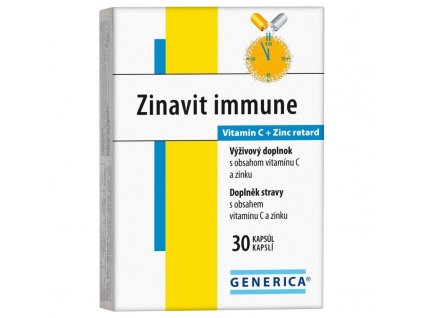 Generica Zinavit immune 30 kapsúl