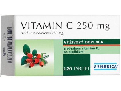 Generica Vitamin C 250 mg 120 tabliet
