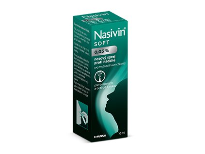 NASIVIN SOFT 0,05% sprej 10 ml