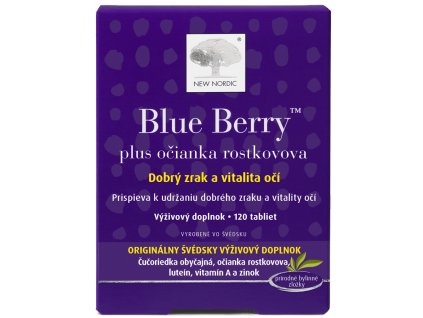 New Nordic Blue Berry 120 tabliet