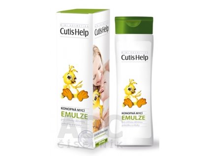 CutisHelp mimi konopná umývacia emulzia 200 ml