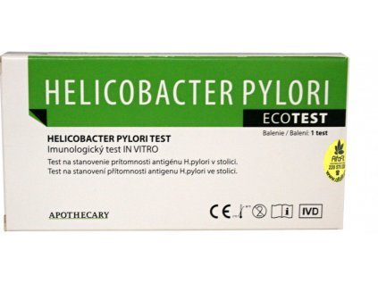 Helicobacter Pylori Ecotest Apothecary 1 ks