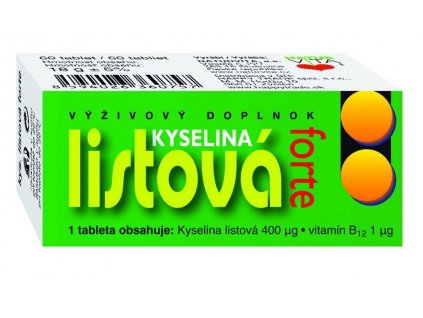 Naturvita Kyselina listová Forte 60 tabliet