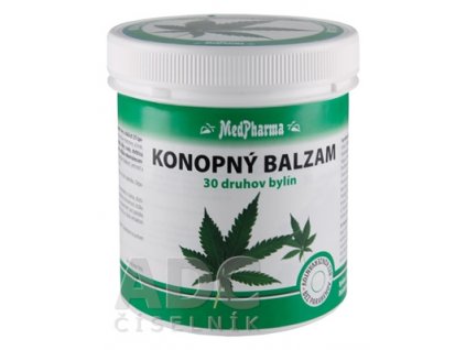 MedPharma Konopný balzam 30 druhov bylín 250 ml