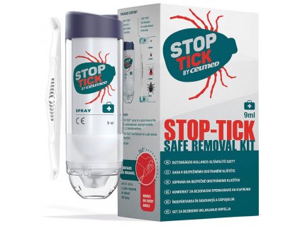 Ceumed Stop-tick sada k bezpečnému odstráneniu kliešťov zmrazovací roztok 9 ml + odstraňovač 1x1 set