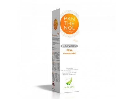 Omega Pharma Panthenol Omega pena s Aloe Vera 9% 150 ml