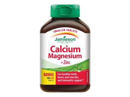 Jamieson Vápnik Horčík so Zinkom 120 tabliet