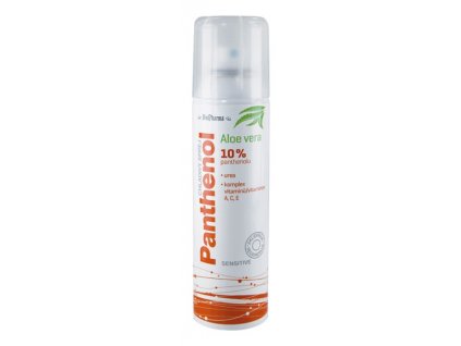 Medpharma Panthenol 10% Sensitive chladivý sprej s Aloe Vera 150 ml